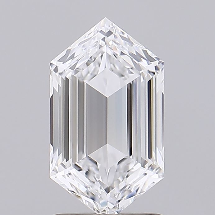 Hexagonal Lab-Grown Diamond 1.53ct D VVS1