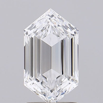 Hexagonal Lab-Grown Diamond 1.53ct D VVS1