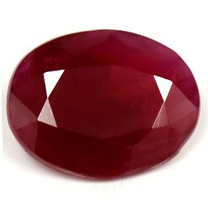 Oval Red Ruby 2.16ct loose gemstone