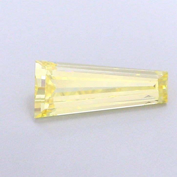 Baguette Fancy Vivid Yellow Lab-grown Diamond 0.99ct VS2 loose diamond