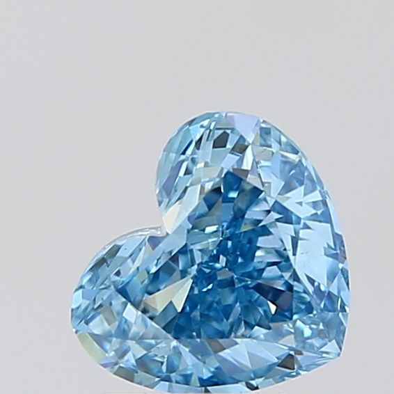 Heart Fancy Vivid Blue Lab-grown Diamond 1.3ct VS2 loose diamond