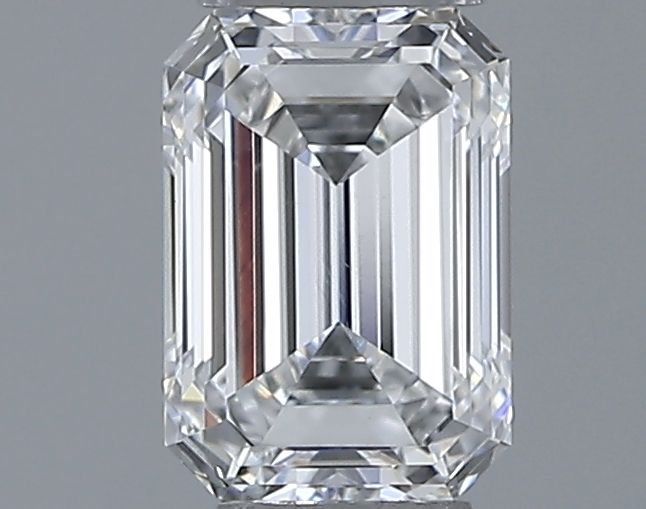 Emerald Natural Diamond 0.60ct D VS2