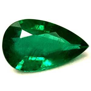 Pear Green Emerald 2.35ct loose gemstone
