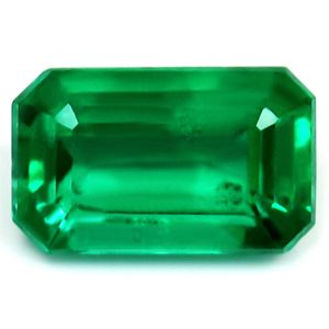 Emerald Green Emerald 0.56ct loose gemstone