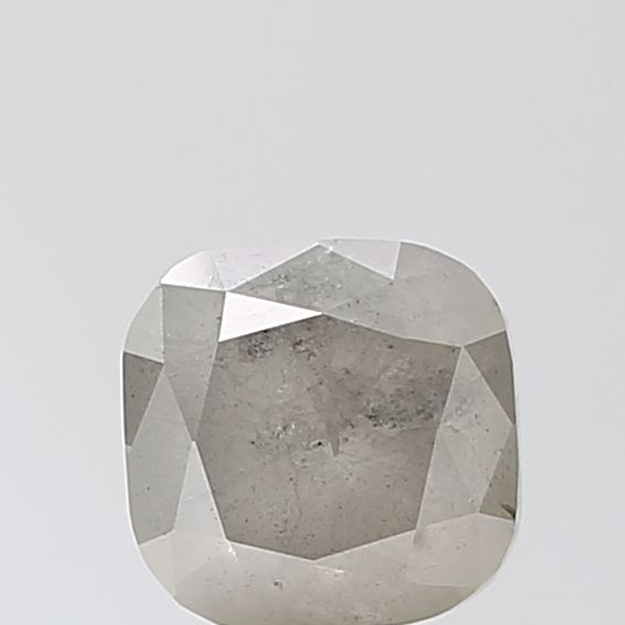 Cushion Salt And Pepper Natural Diamond 1.92ct VVS2 loose diamond