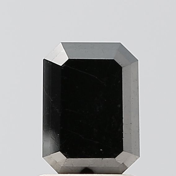 Emerald Black Natural Diamond 1.42ct VS1 loose diamond