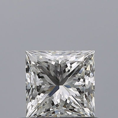 Princess Natural Diamond 0.52ct G IF