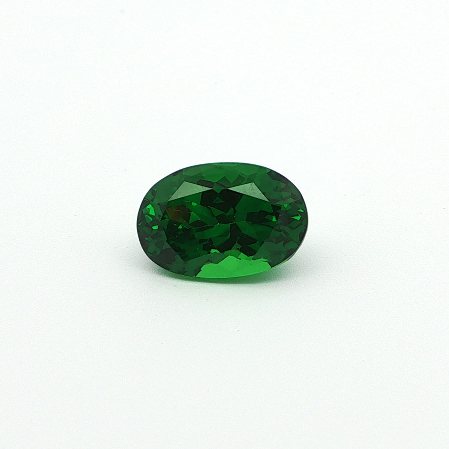 Oval Green Garnet 5.48ct loose gemstone