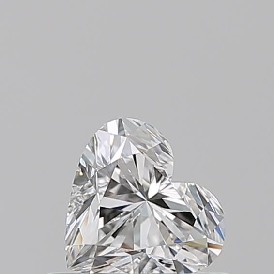 Heart Natural Diamond 0.52ct H VVS1