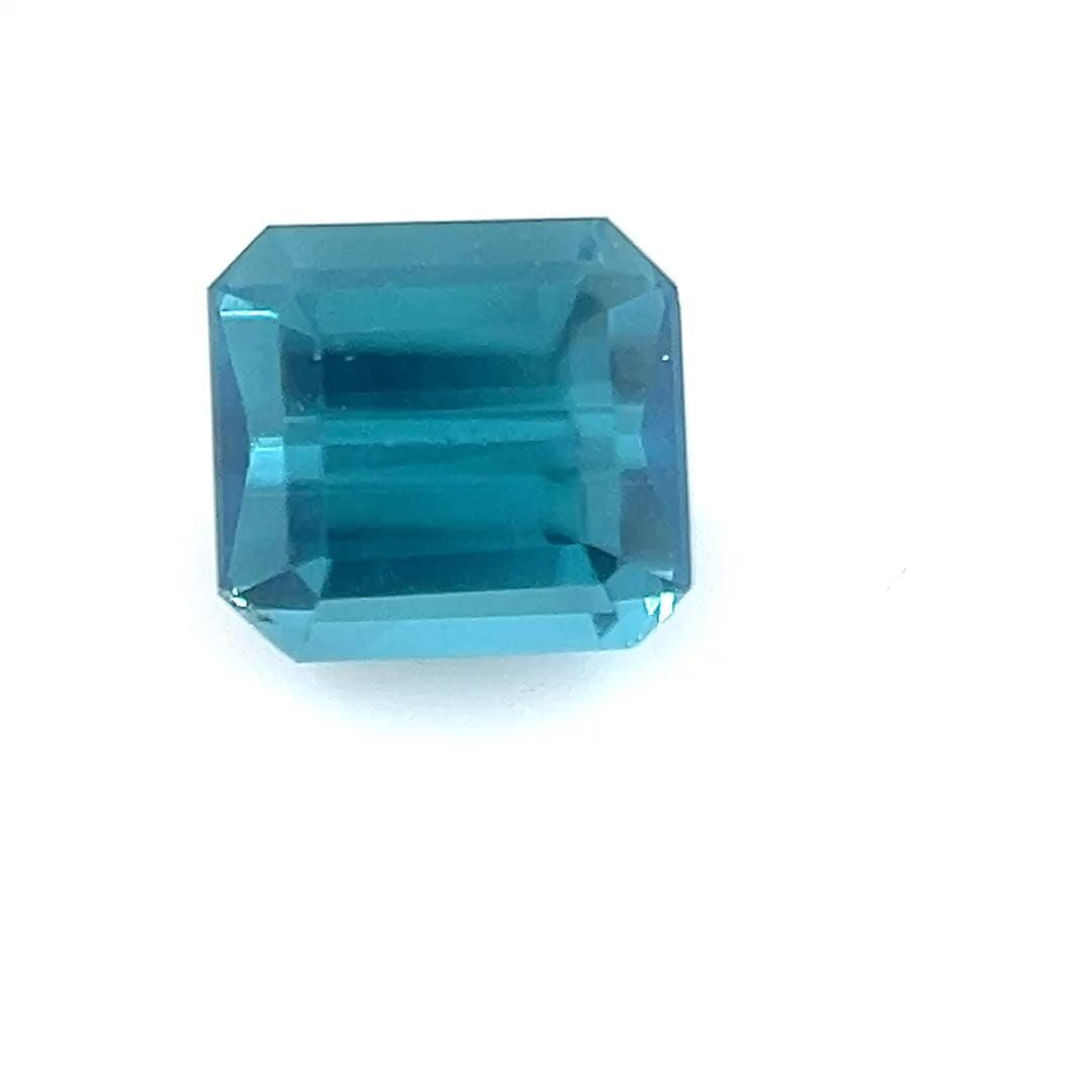 Emerald Blue Tourmaline 0.42ct loose gemstone