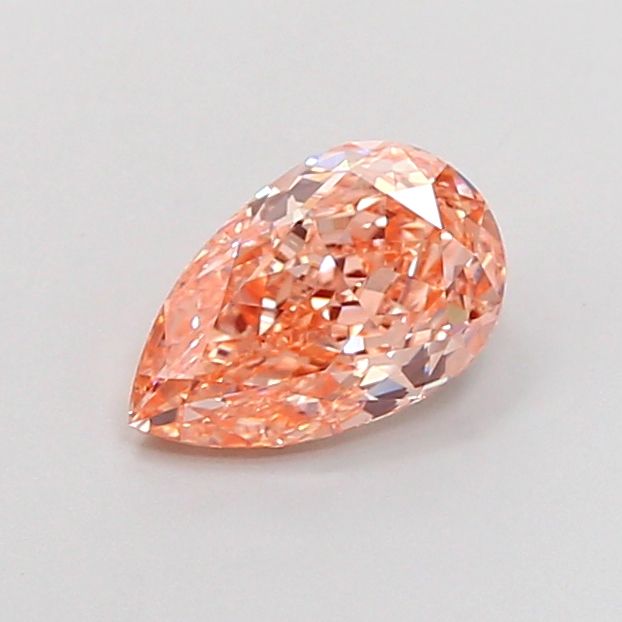 Pear Fancy Intense Brownish Orange Lab-grown Diamond 1.24ct VS1 loose diamond