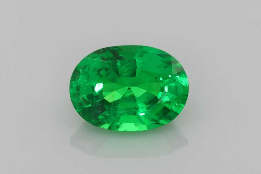 Oval Green Garnet 1.37ct loose gemstone