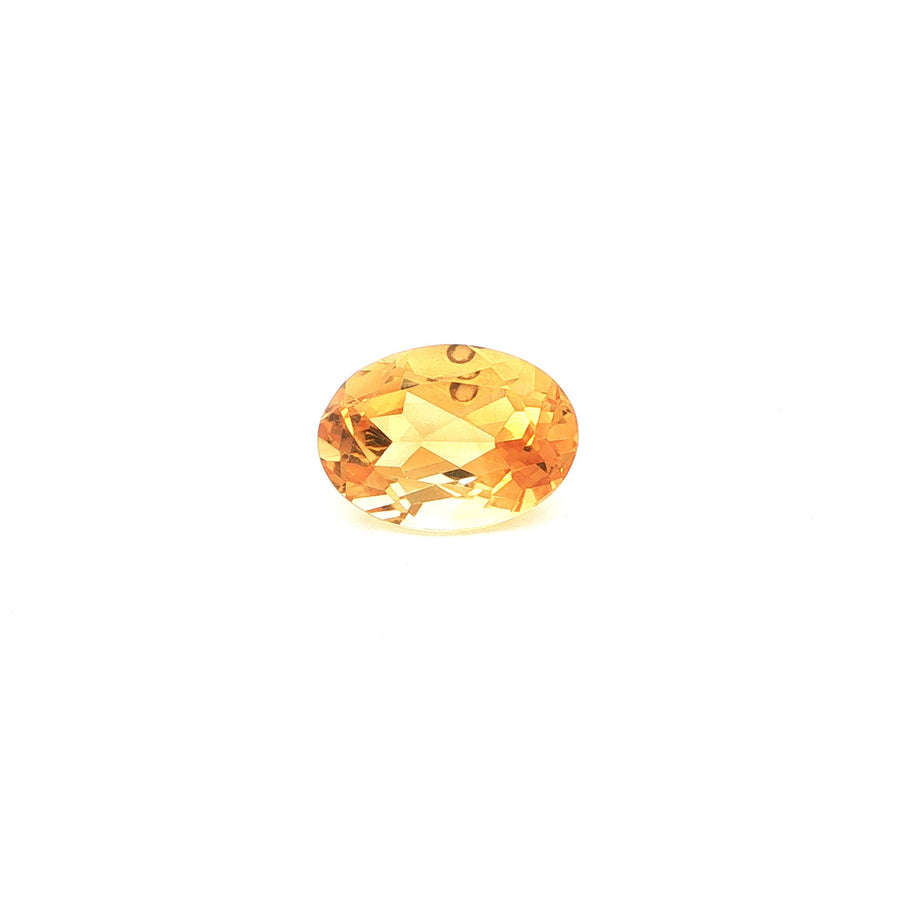 Oval Yellow Citrine 6.3ct loose gemstone