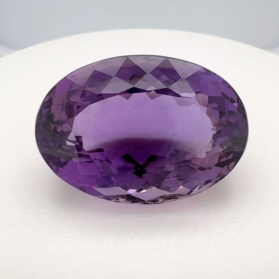 Oval Purple Amethyst 26.045ct loose gemstone