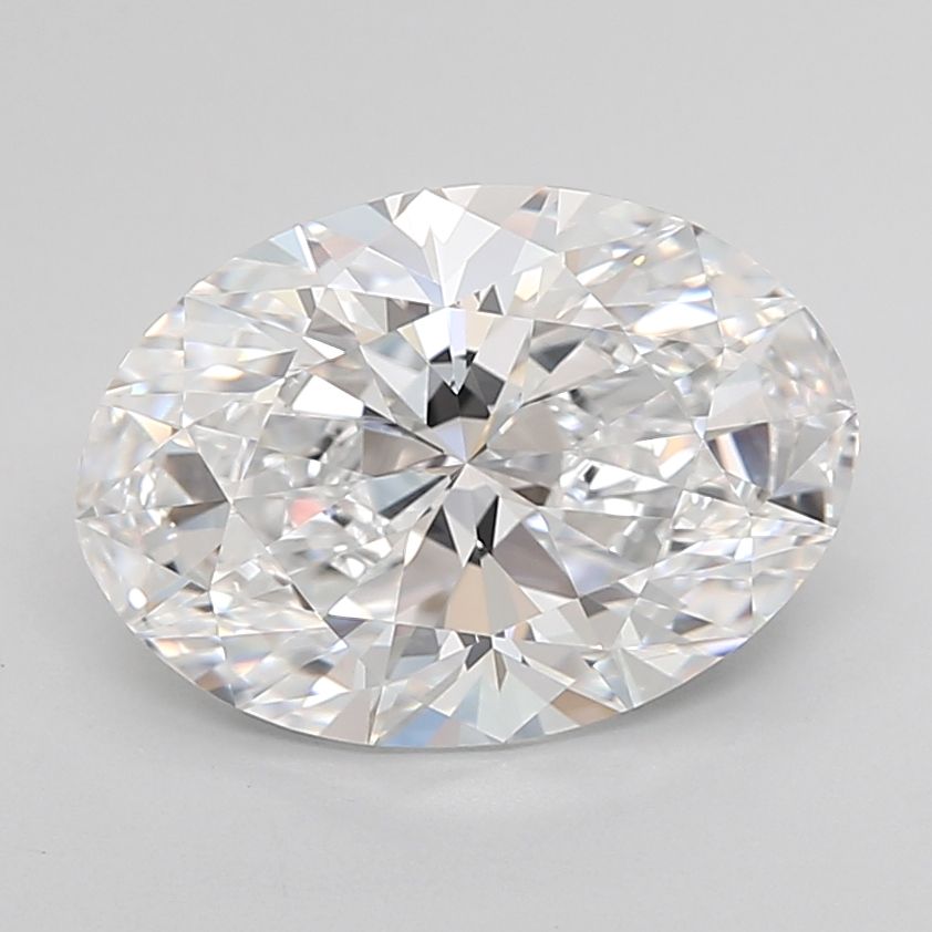 Oval Lab-Grown Diamond 3.42ct D IF