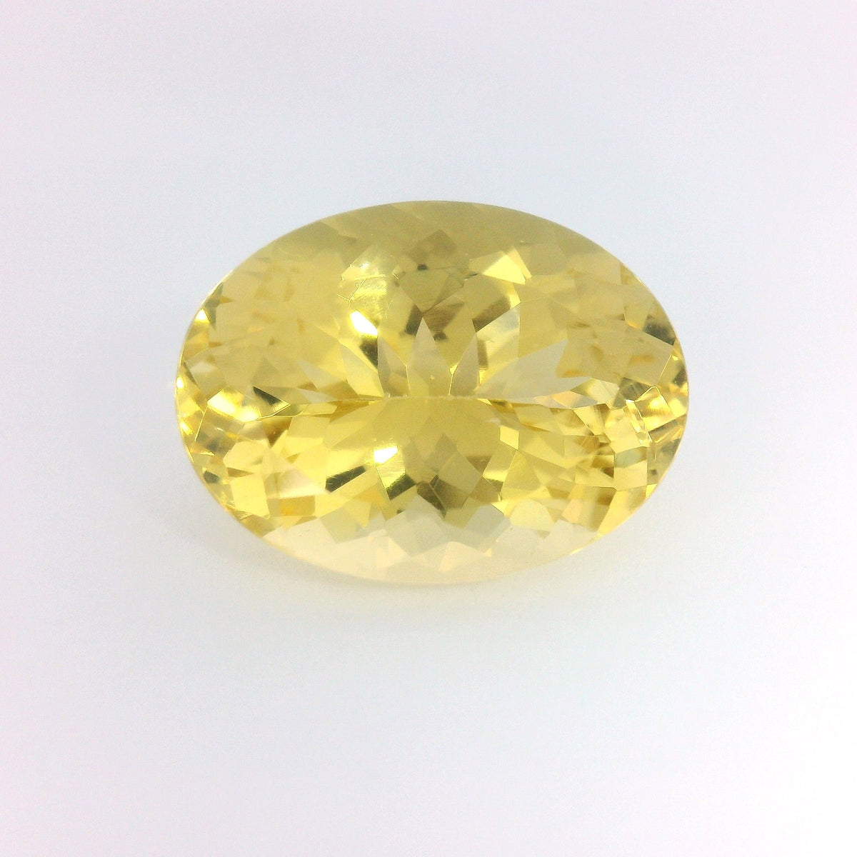Oval Yellow Heliodor 9.71ct loose gemstone