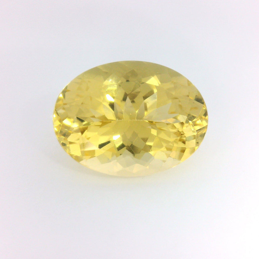 Oval Yellow Heliodor 9.71ct loose gemstone