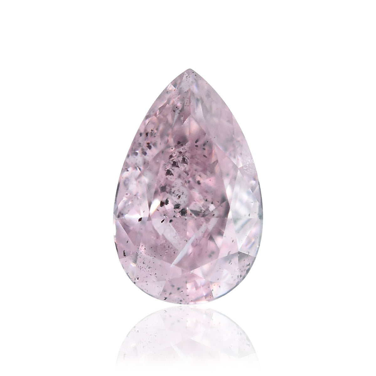 Pear Fancy Purplish Pink Natural Diamond 0.27ct SI2 loose diamond