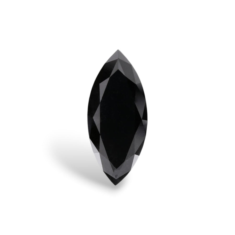 Marquise Fancy Black Natural Diamond 2.55ct VVS2 loose diamond