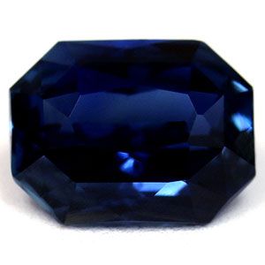 Emerald Blue Sapphire 1.97ct loose gemstone