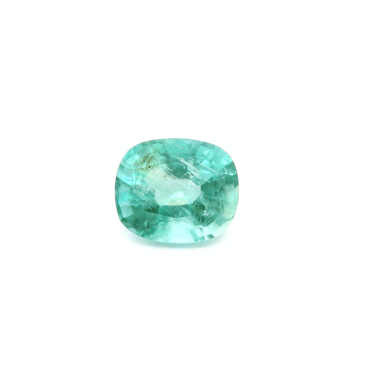 Cushion Green Emerald 2.31ct loose gemstone