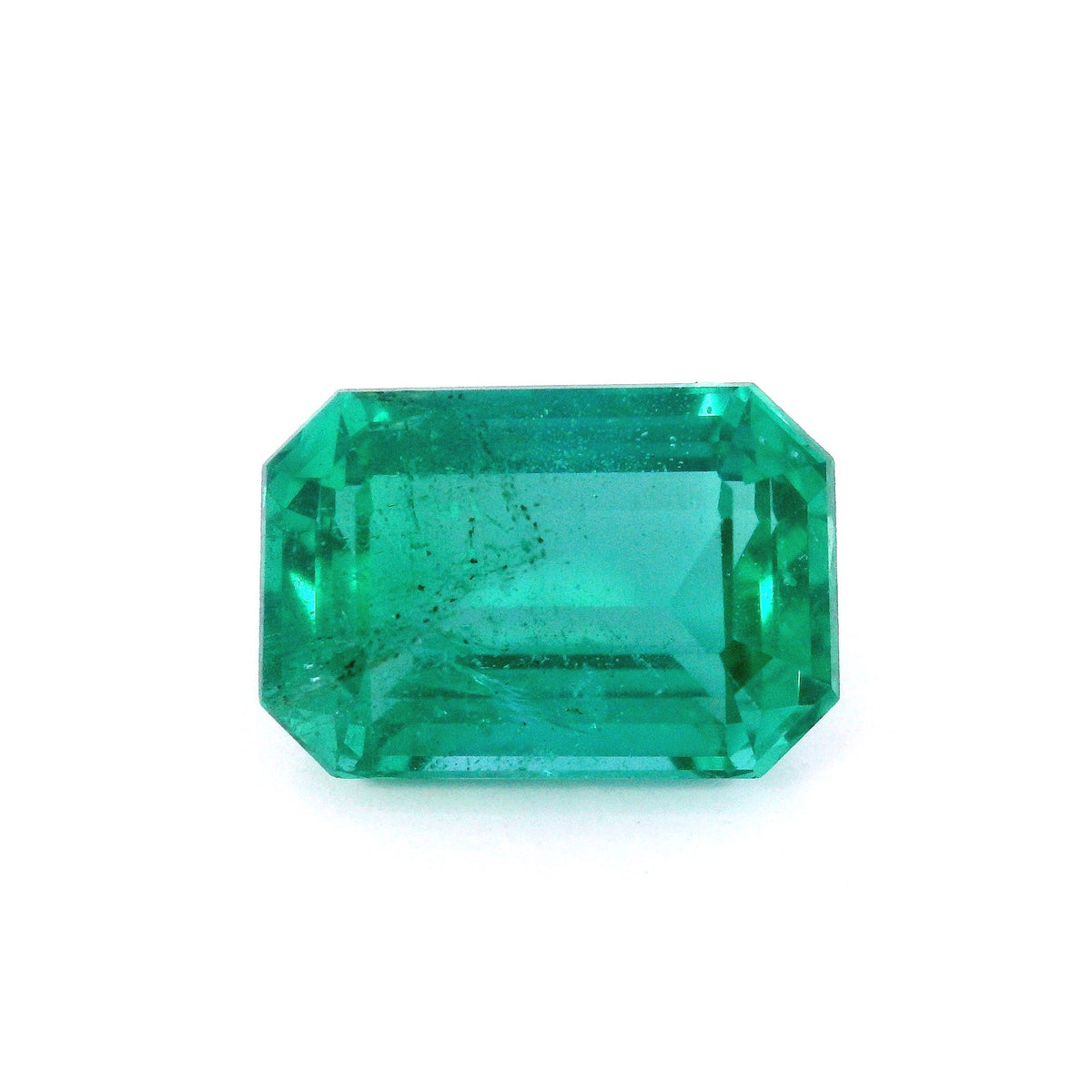 Octagonal Green Emerald 5.7ct loose gemstone