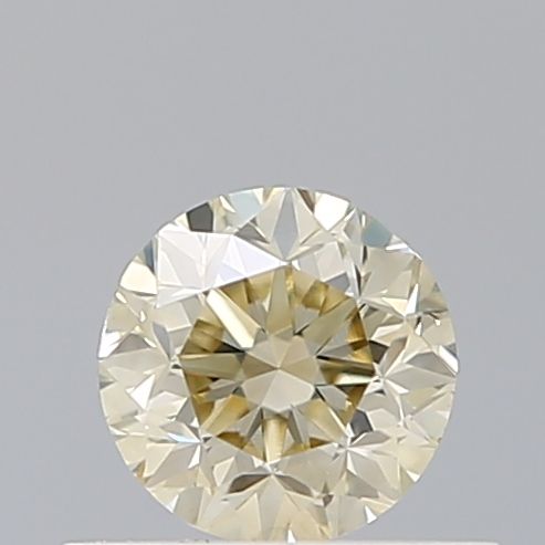 Round Fancy Yellow Natural Diamond 0.5ct VVS2 loose diamond
