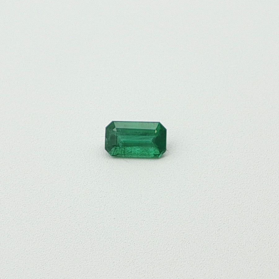 Octagonal Green Emerald 0.24ct loose gemstone