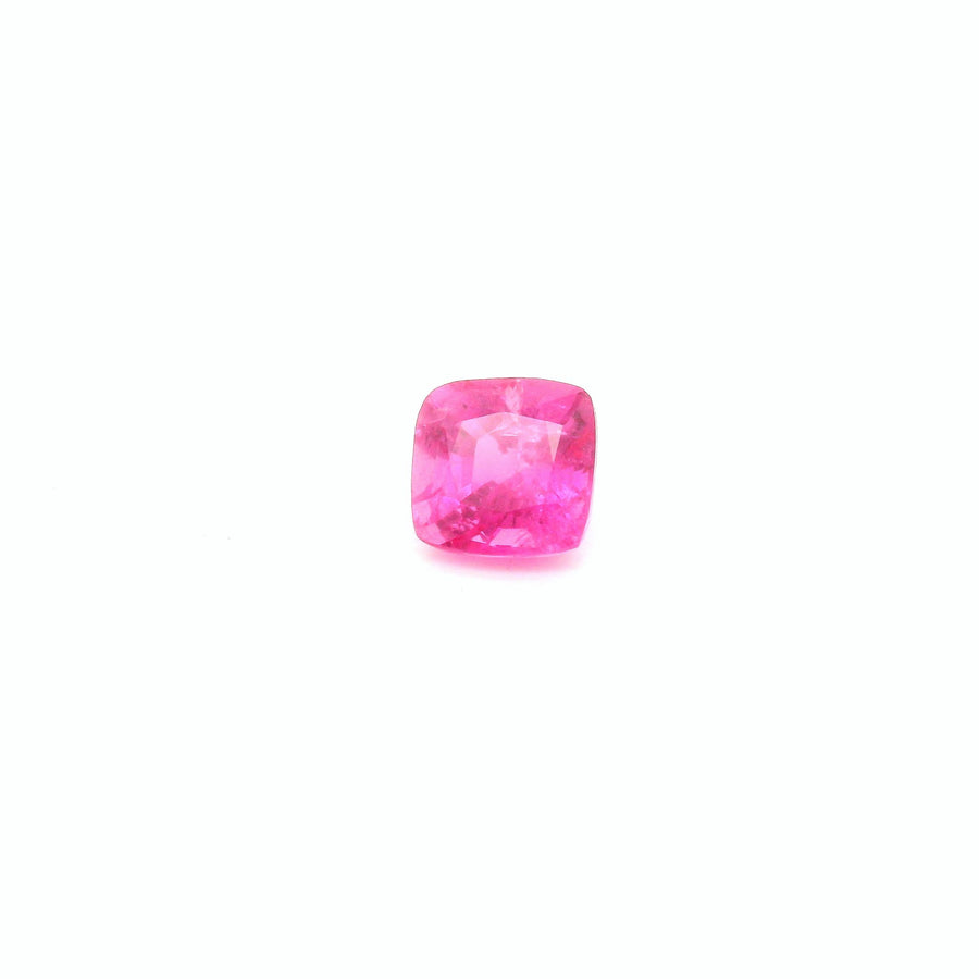 Cushion Pink Sapphire 0.66ct loose gemstone