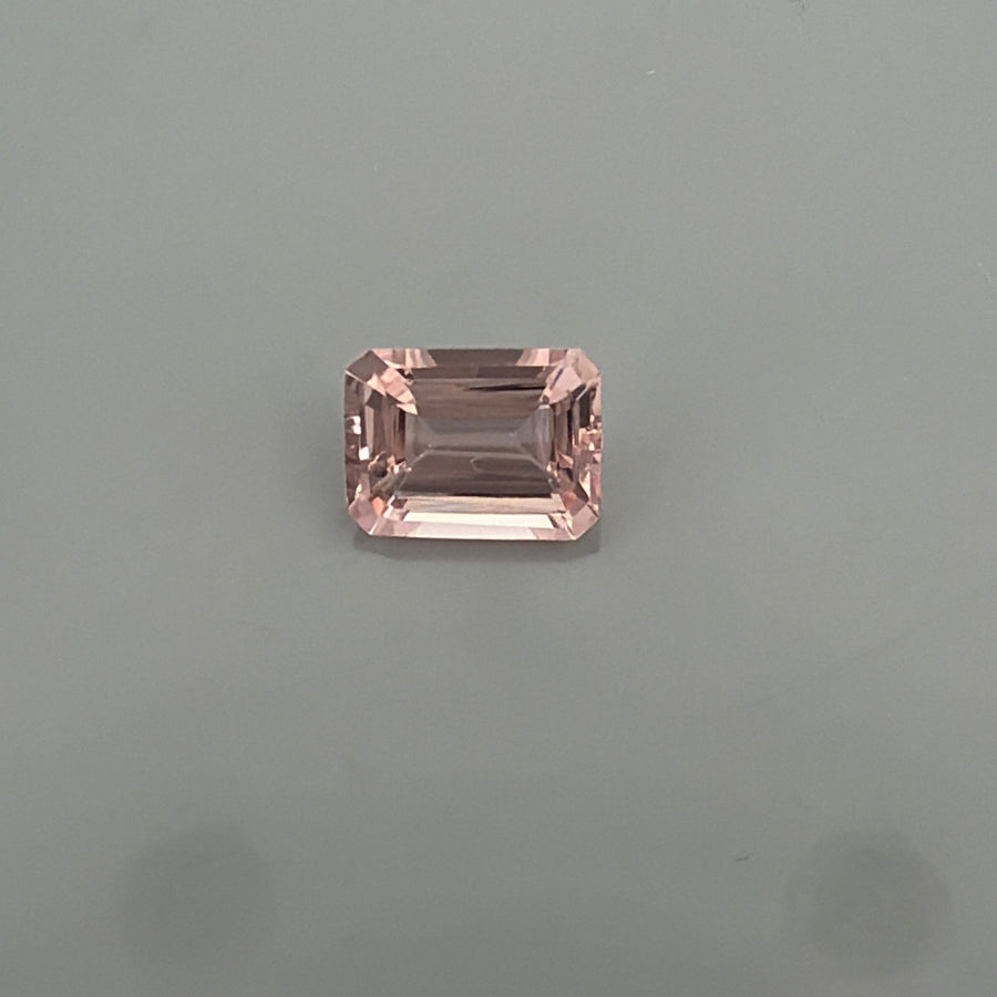 Octagonal Pink Morganite 1.99ct loose gemstone