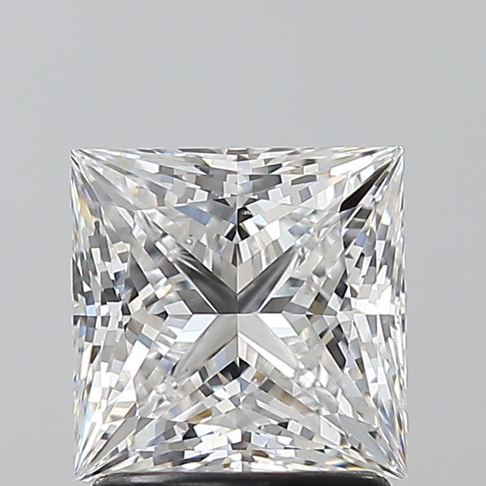 Princess Natural Diamond 1.70ct E VS2
