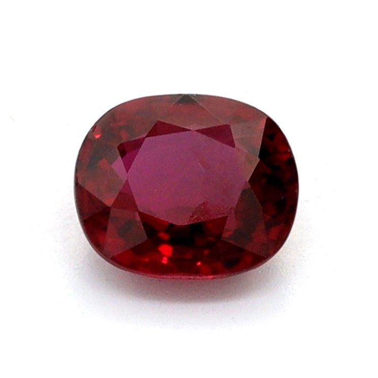 Cushion Red Ruby 0.36ct loose gemstone