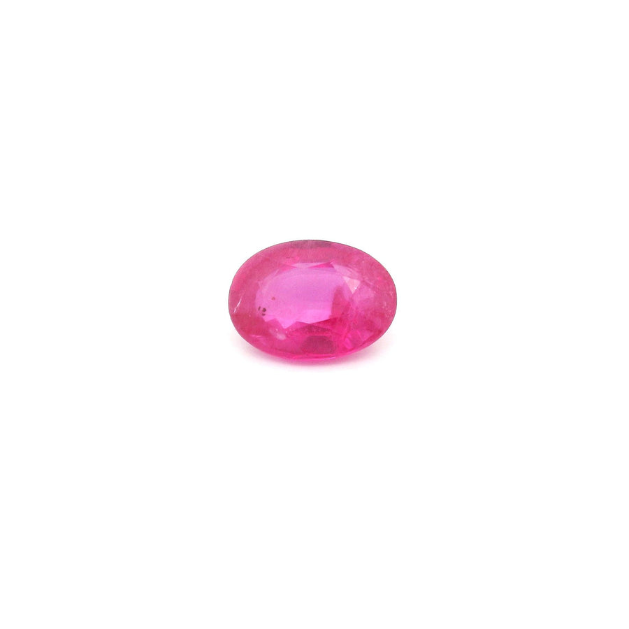 Oval Red Ruby 0.86ct loose gemstone