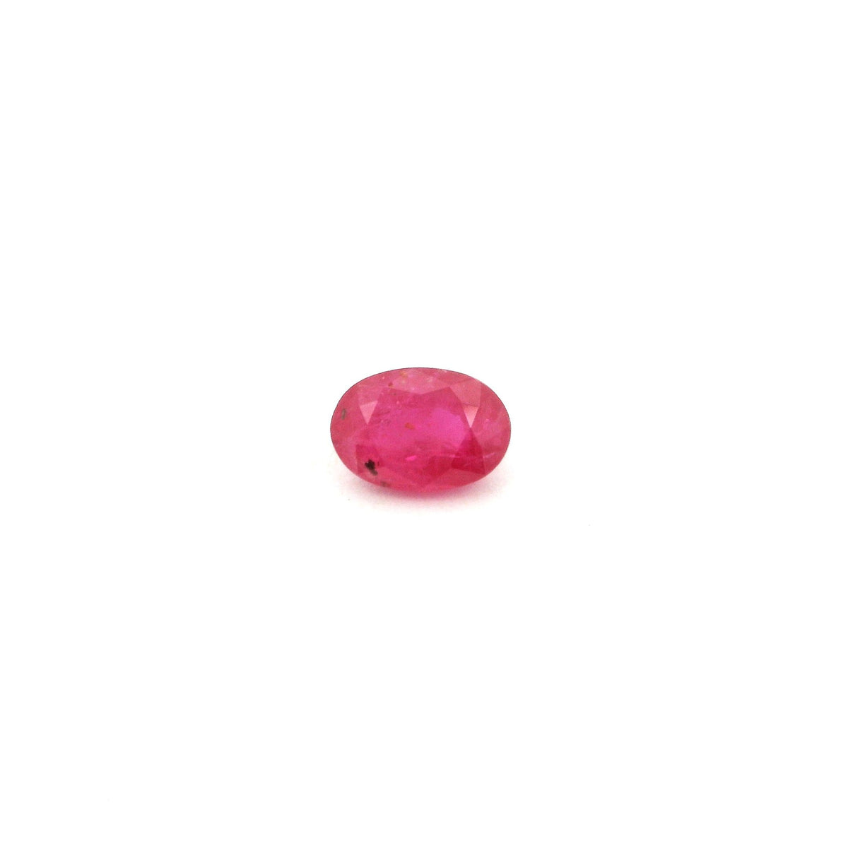 Oval Red Ruby 0.68ct loose gemstone