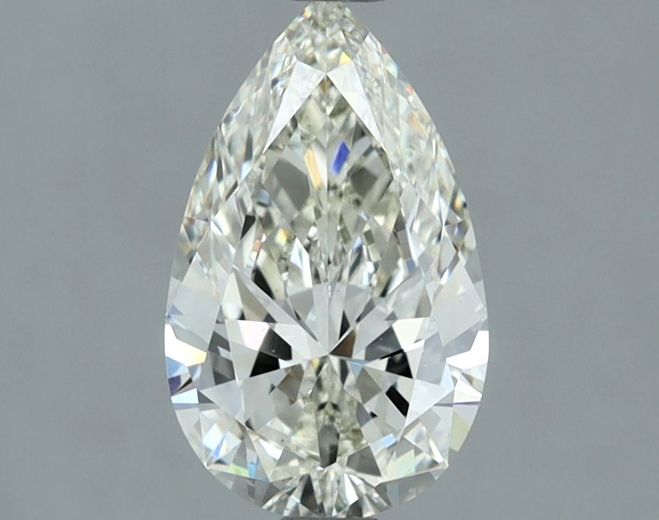 Pear Natural Diamond 1.51ct I VS2