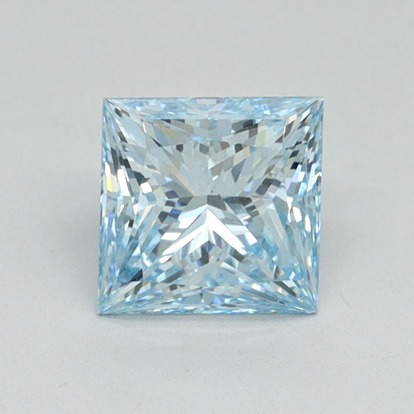 Princess Fancy Intense Blue Lab-grown Diamond 1.2ct VS1 loose diamond