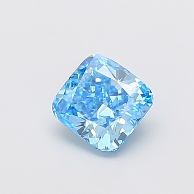 Cushion Fancy Vivid Blue Lab-grown Diamond 1ct VS2 loose diamond