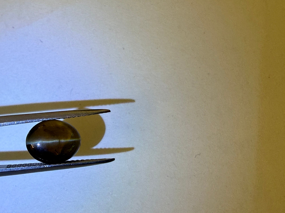 Oval Brown Chrysoberyl 3.81ct loose gemstone
