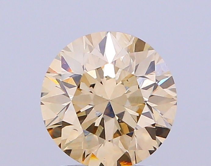 Round Light Brown Natural Diamond 1.51ct VS1 loose diamond