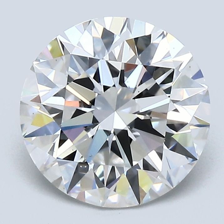 Round Natural Diamond 2.40ct D VS2