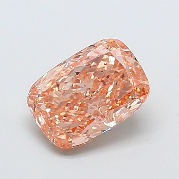 Cushion Fancy Orangey Brown Lab-grown Diamond 2.03ct SI1 loose diamond