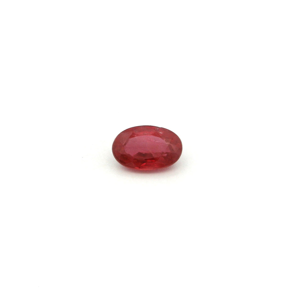 Oval Red Ruby 0.6ct loose gemstone
