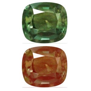 Cushion Green Alexandrite 0.32ct loose gemstone