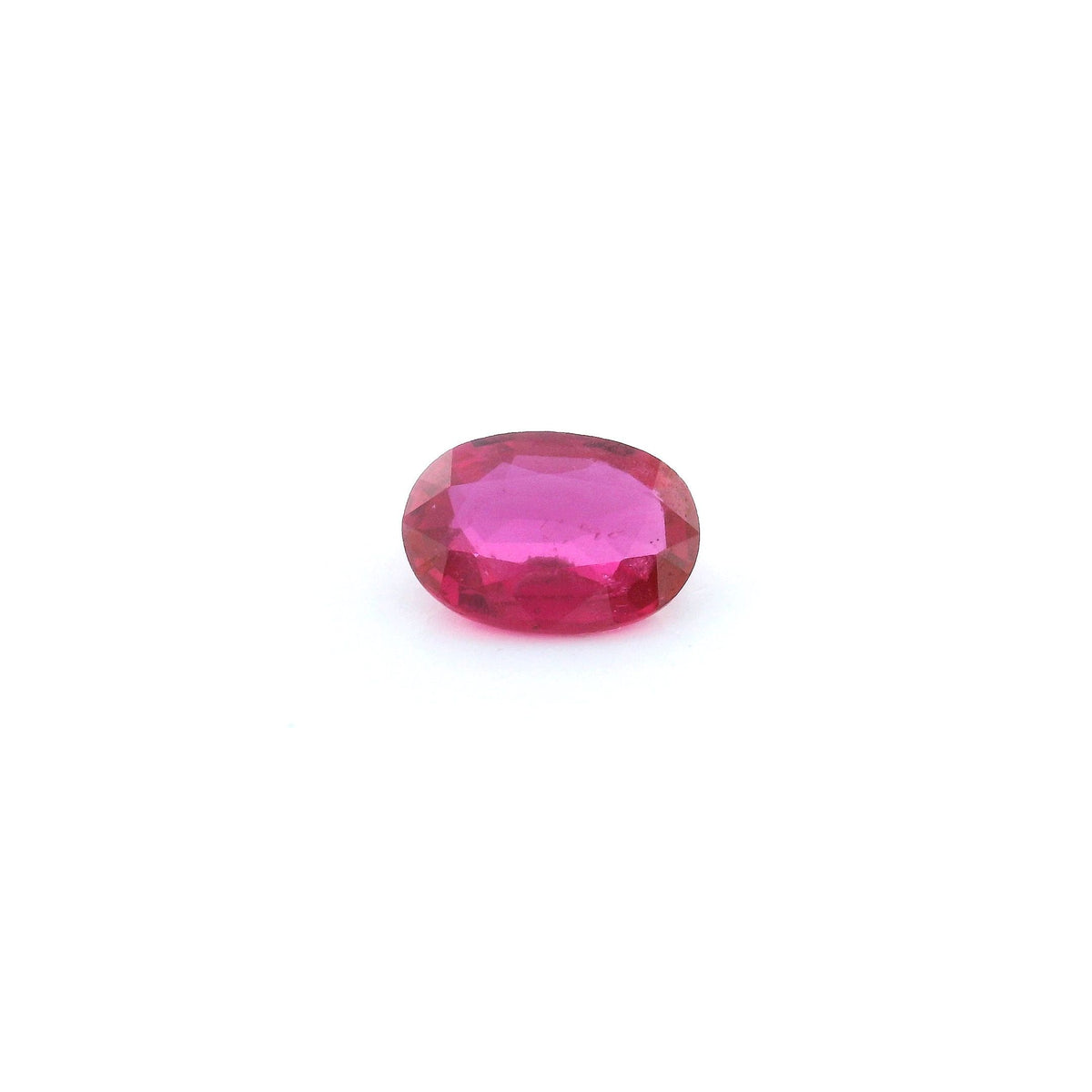 Oval Red Ruby 0.75ct loose gemstone