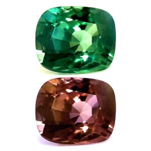 Cushion Green Alexandrite 0.32ct loose gemstone