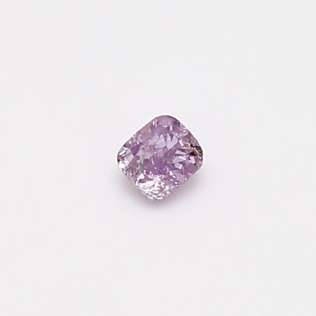 Cushion Pinkish Purple Natural Diamond 0.15ct I1 loose diamond