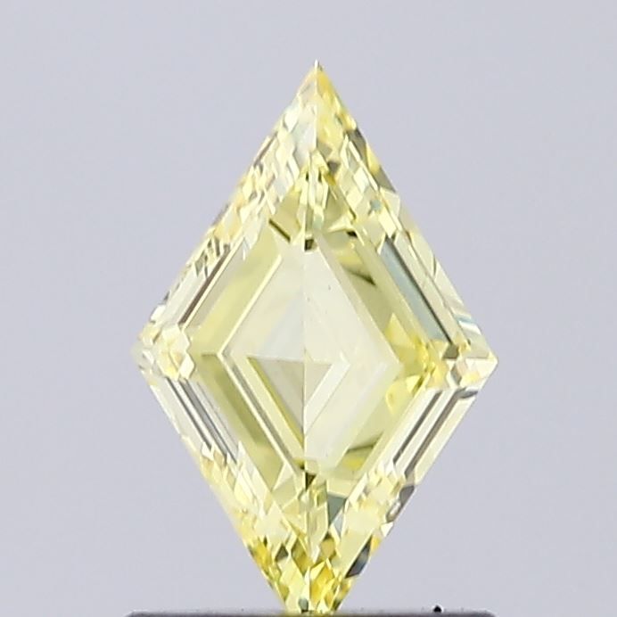 Lozenge Fancy Intense Yellow Lab-grown Diamond 0.71ct VS1 loose diamond