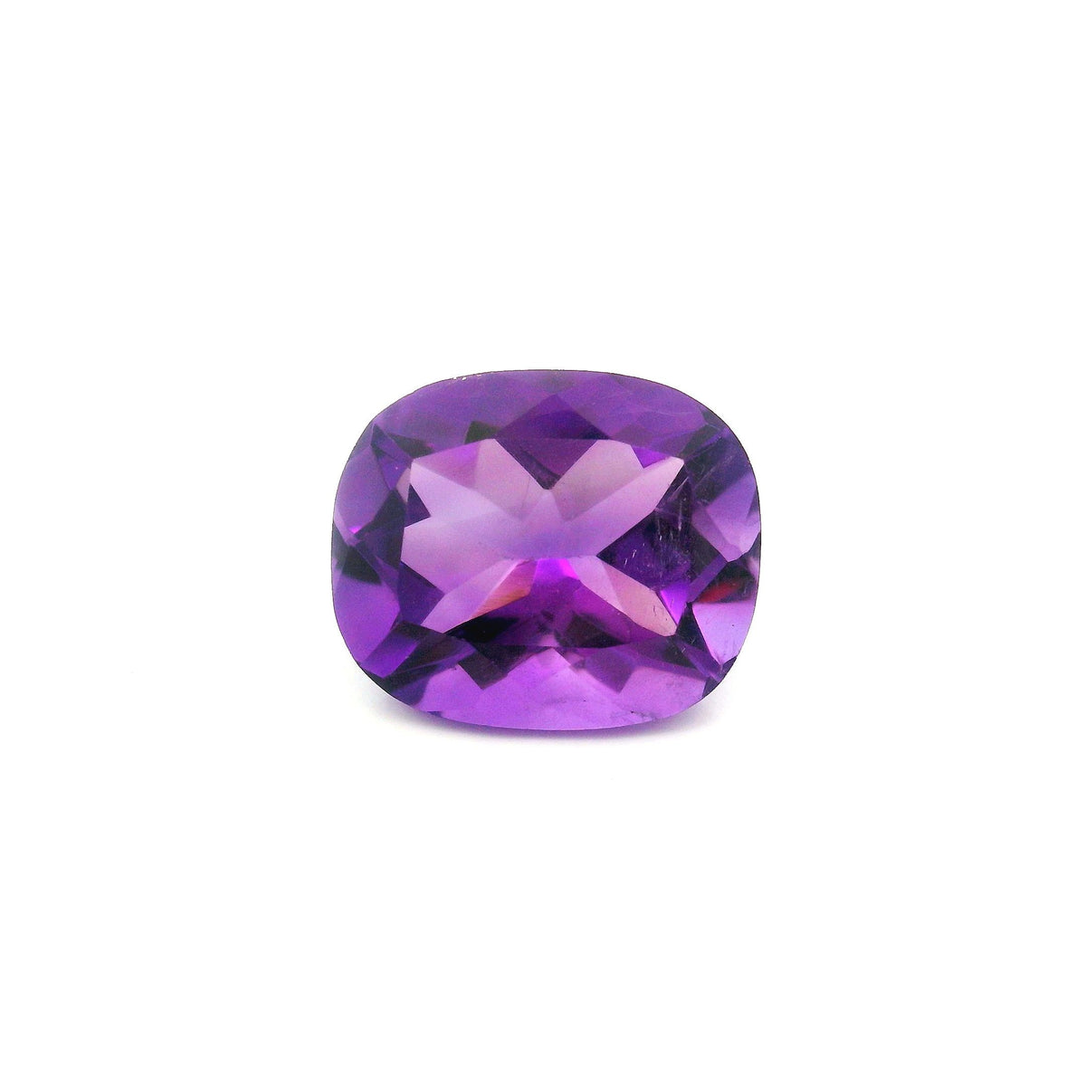 Cushion Purple Amethyst 4.93ct loose gemstone