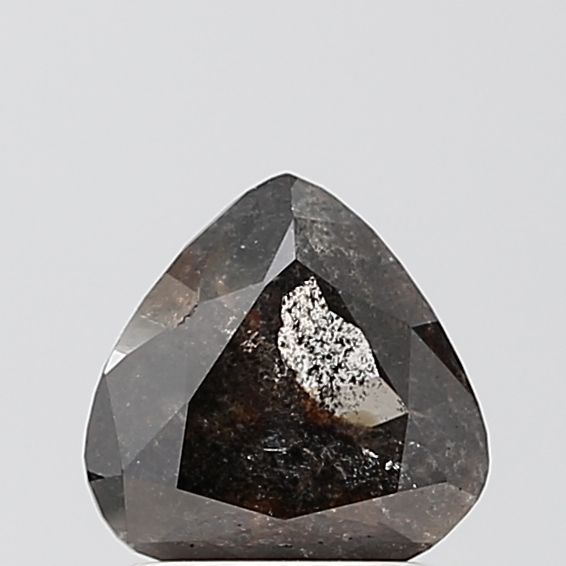 Trilliant Salt And Pepper Natural Diamond 1.29ct VS1 loose diamond