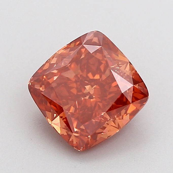 Cushion Fancy Vivid Red Lab-grown Diamond 1.75ct VS1 loose diamond